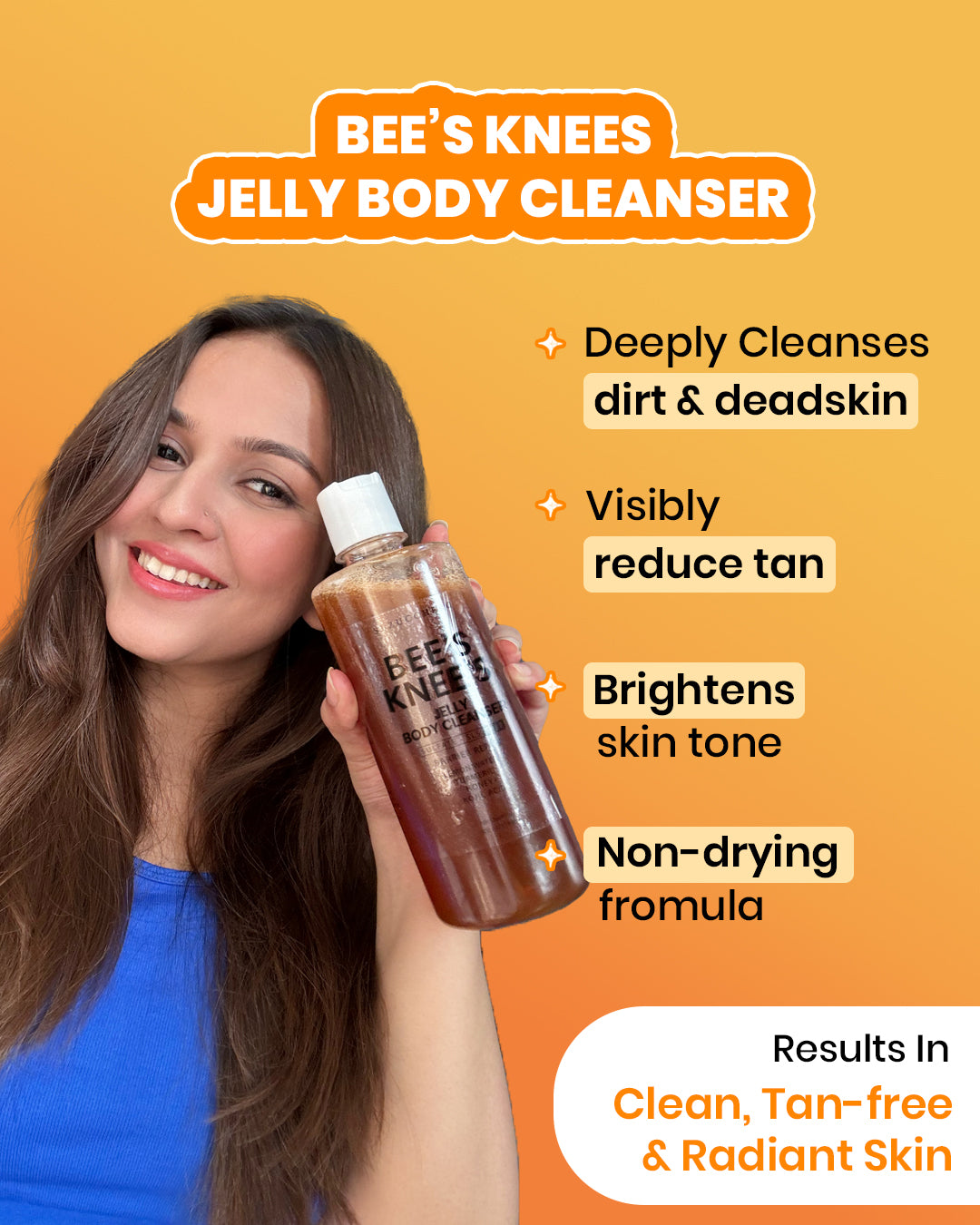 BEE'S KNEES BODY JELLY CLEANSER