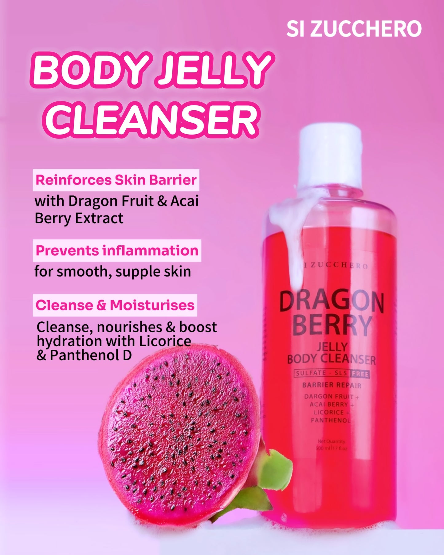 DRAGON BERRY JELLY BODY CLEANSER