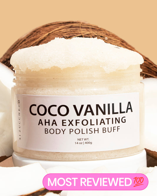 Coco Vanilla AHA Exfoliating Body Polish Buff