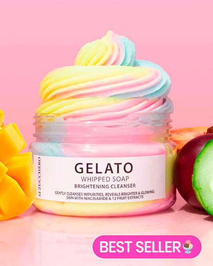 Gelato Brightening Whipped Soap