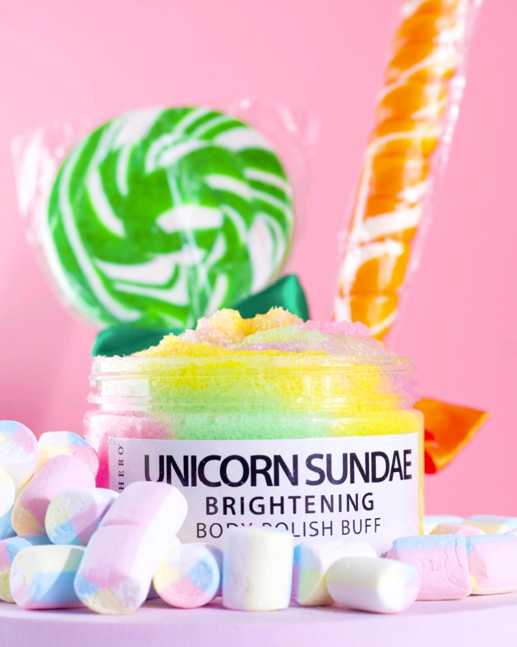 Unicron Sundae Brightening Body Polish Buff