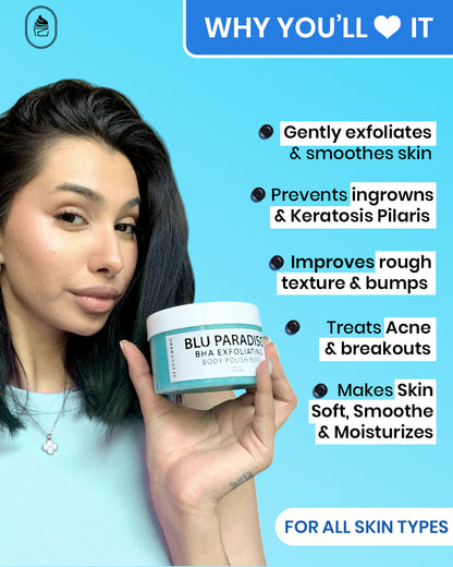 Blu Paradiso BHA Exfoliating Body Polish Buff