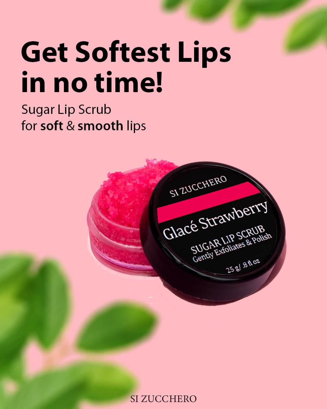 Glacé Strawberry Lip Scrub